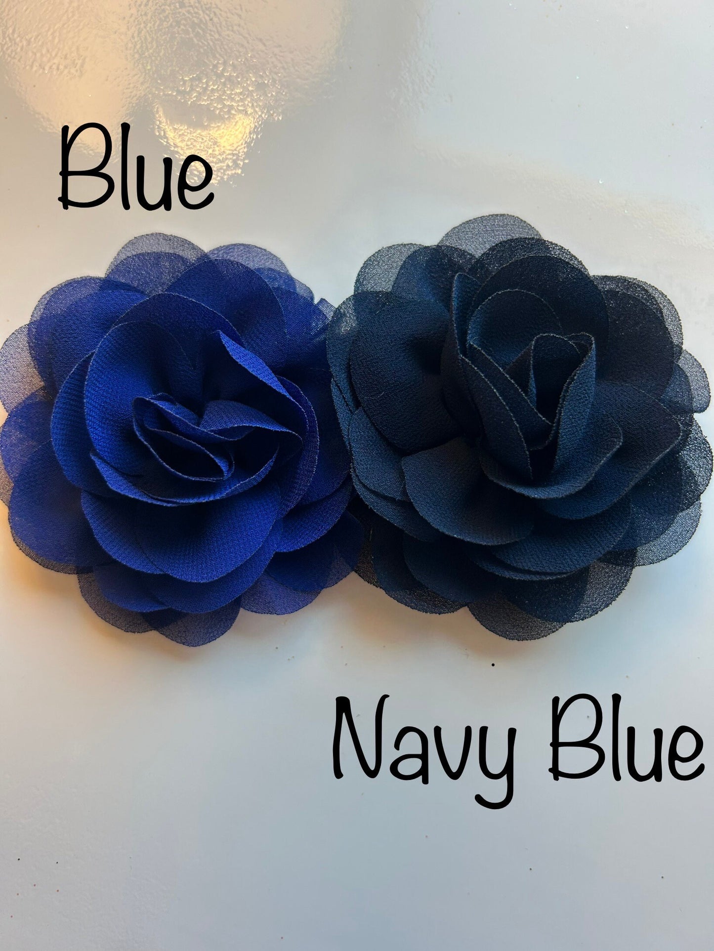 3.15" Chiffon Silk Rosettes