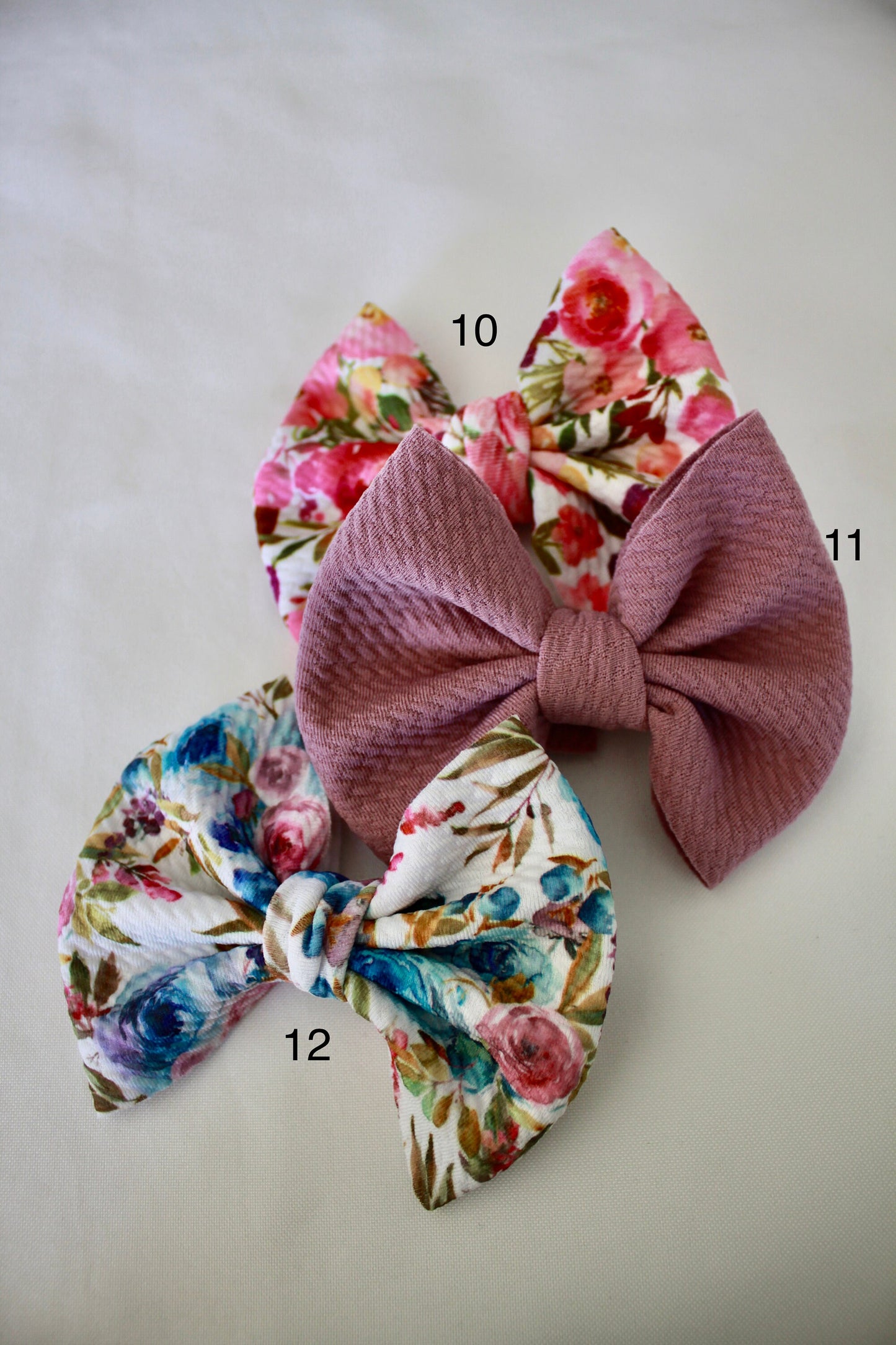 Liverpool Bullet Fabric Hair Bows